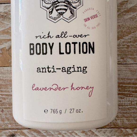 🍯Honey Anti-aging Hyaluronic Body Lotion🍯 ~27oz NWT lavender honey - Picture 5 of 6